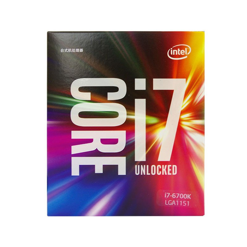 英特尔（Intel）酷睿四核 i7-6700K 1151接口 4GHz 盒装CPU处理器