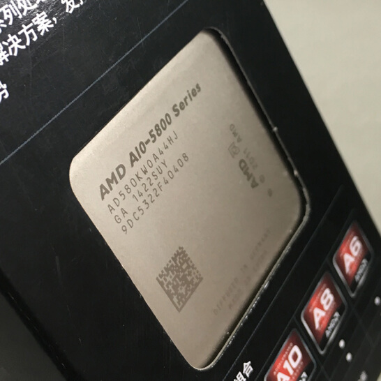 AMD APU系列 A10-5800k 盒装四核CPU FM2/3.8GHz