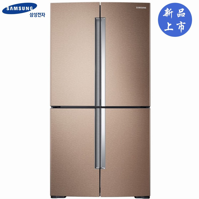 三星冰箱 (SAMSUNG)RF66M9051FM/SC原装进口品式无霜三循环金属匀冷十字四门多门冰箱