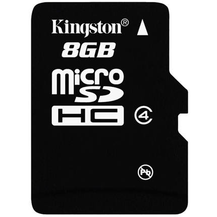 金士顿（Kingston） 8g内存卡 tf卡 8G C4 Micro/SD存储卡手机内存卡8g