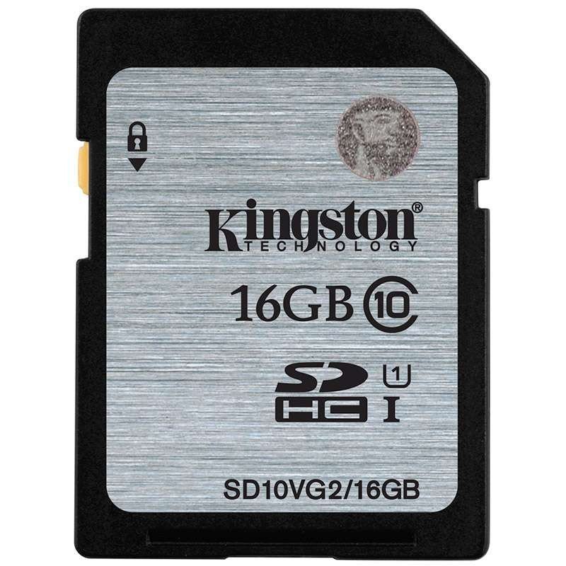 金士顿（Kingston） 16G(CLASS10)SDHC存储卡(SD10VG2/16GB)高速相机存储卡 相机SD卡