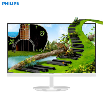 飞利浦（PHILIPS）274E5QSW 27英寸显示器 IPS显示屏窄边框电脑液晶显示器 白色